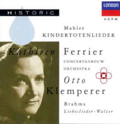 Mahler: Kindertotenlieder / Brahms: Liebeslieder-Walzer