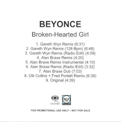 Broken‐Hearted Girl (single & remixes)