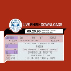 1990-09-20: Somerville Theatre, Somerville, MA, USA