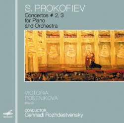 Concertos Nos. 2, 3 for Piano and Orchestra (USSR Ministry of Culture Symphony Orchestra, feat. piano: Victoria Postnikova, conductor: Gennadi Rozhdestvensky)