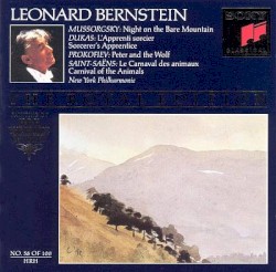 The Royal Edition, Volume 58: Mussorgsky: Night on the Bare Mountain / Dukas: Sorcerer’s Apprentice / Prokofiev: Peter and the Wolf / Saint‐Saëns: Carnival of the Animals
