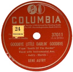 Goodbye Little Darlin' Goodbye / When I'm Gone You'll Soon Forget