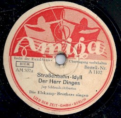 Straßenbahn-Idyll / Nanu, du machst heut' so auf Liebe