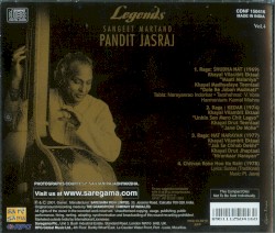 Legends: Sangeet Martand Pandit Jasraj (Vol. 4)