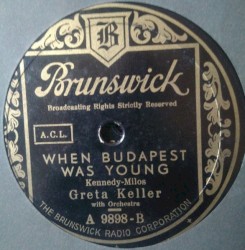 I Wished on the Moon / When Budapest Was Young