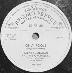 Only Fools / More Than Love