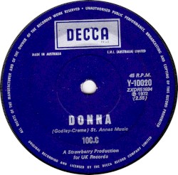 Donna / Hot Sun Rock