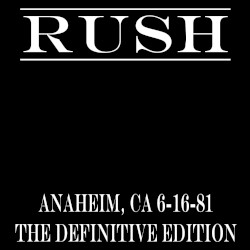 1981‐06‐16: Anaheim Convention Center, Anaheim, CA, USA (the definitive edition)
