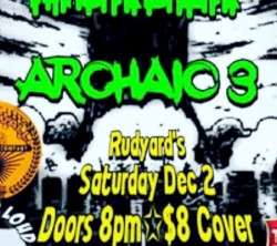 Live @ Rudyards 12/2/17