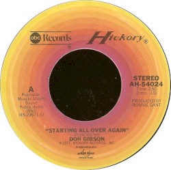 Starting All Over Again