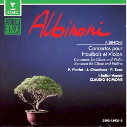 Concertos Pour Hautbois Et Pour Violon