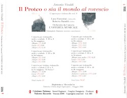 Il Proteo: O Sia Il Mondo Al Rovescio