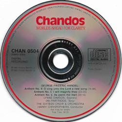 Chandos Anthems, Volume 2: Nos. 4, 5 & 6