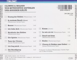 Von beteuerten Gefühlen und anderer Kälte