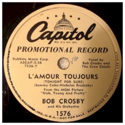 L'Amour Toujours (Tonight for Sure) / I Don't Mind