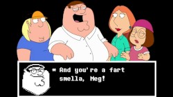 Fart Menu (Family Guy x Undertale)
