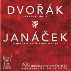 Dvořák: Symphony no. 8 / Janáček: Symphonic Suite from Jenůfa