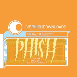 2010‐08‐06: Greek Theatre, Berkeley, CA, USA