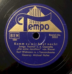 Komm zu mir heut Nacht / Schön wie ein Traum