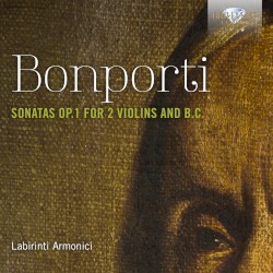 Bonporti: Sonatas, op. 1 for 2 Violins and B.C.