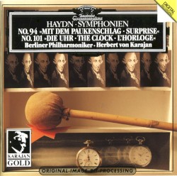 Symphonien no. 94 "Mit dem Paukenschlag" / no. 101 "Die uhr"