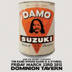 Friday March 23rd 2012, Dominion Tavern