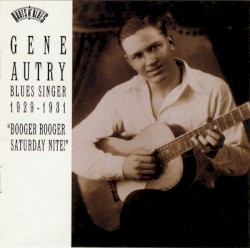 Blues Singer 1929–1931