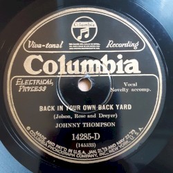 Back in Your Own Back Yard / Nobody Knows (How Much I Love You)