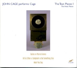 The Text Pieces I, The Artist Pieces