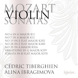 Violin Sonatas K11, 12, 302, 359, 380, 526, 570