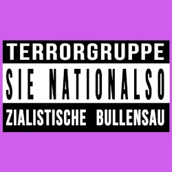 Sie nationalsozialistische Bullensau