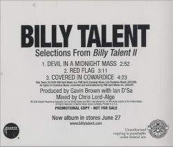 Selections From Billy Talent II