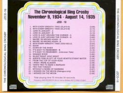 The Chronological Bing Crosby, Volume 16 1935