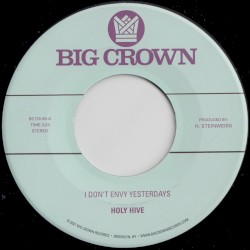 I Don’t Envy Yesterdays