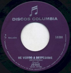 He venido a despedirme / Te alejaron de mi lado