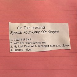 Special Tour-Only CDr Single!