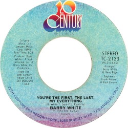 You’re the First, the Last, My Everything