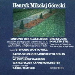 Sinfonie der Klagelieder / Drei Stücke im alten Stil