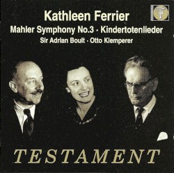 Symphony no. 3 / Kindertotenlieder