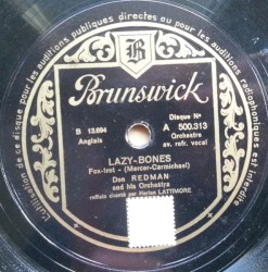 Lazy-Bones / Watching the Knife and Fork Spoon