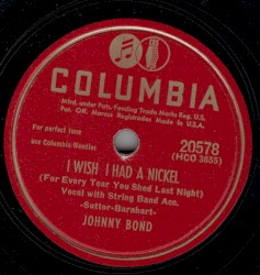 I Wish I Had a Nickel (for Every Tear You Shed Last Night) / I’m Biting My Fingernails, and Thinking of You