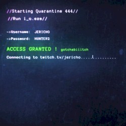 Quarantine 444 Twitch Live Stream