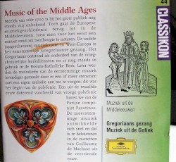 Musik Des Mittelalters: Gregorianischer Choral / Musik Der Gotik