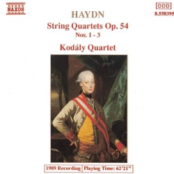 String Quartets: Op. 54, nos. 1‒3