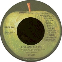 Live and Let Die / I Lie Around