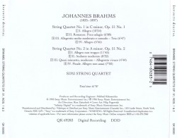 String Quartets, op. 51 nos. 1 and 2 (Simi String Quartet)