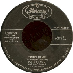Trust in Me / Under the Sun Valley Moon