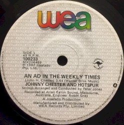 An Ad In The Weekly Times