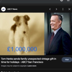 Tom Hanks sends family unexpected vintage gift in time for holidays