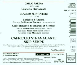 Lamento d’Arianna / Combatimento